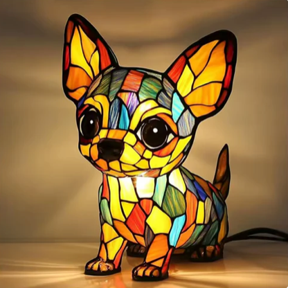 Handmade Dog Lamps